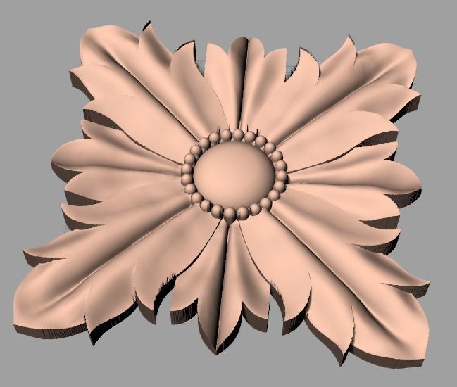 3D carved model furniture 3D design used for artcam aspire E817 3D model_1