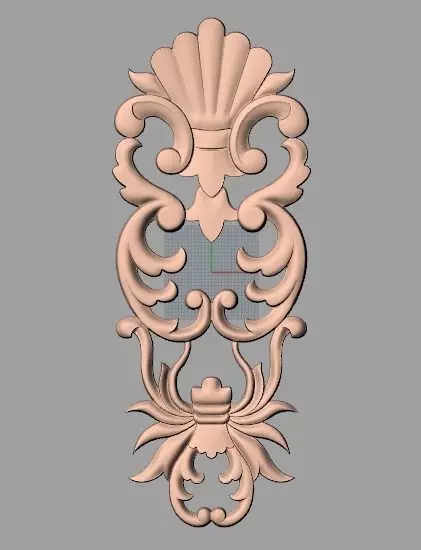 3D carved model furniture 3D design used for artcam aspire E815 3D model_0