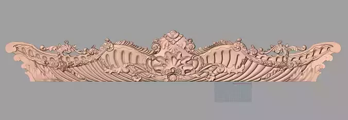 3D carved model furniture 3D design used for artcam aspire E811 3D model