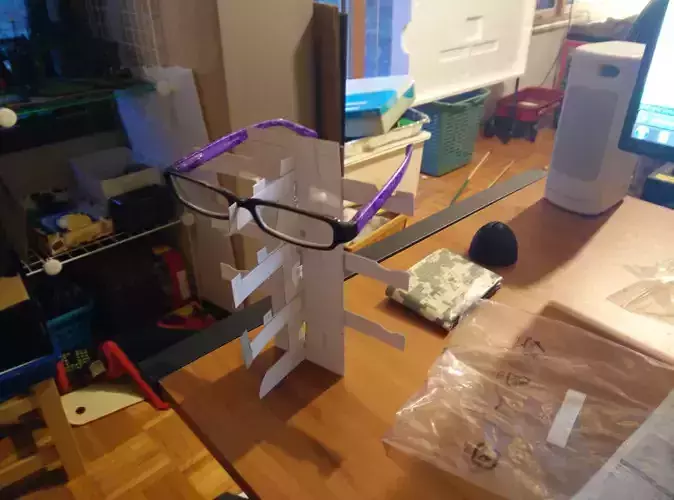 Easy eye glass stand Free 3D print model