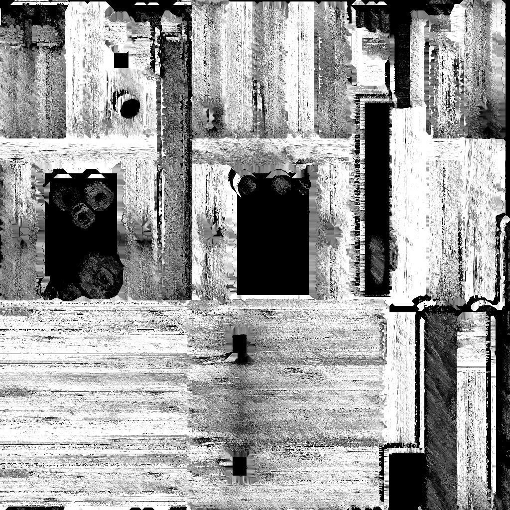 Workbench with Vises Low-poly 3D model_11