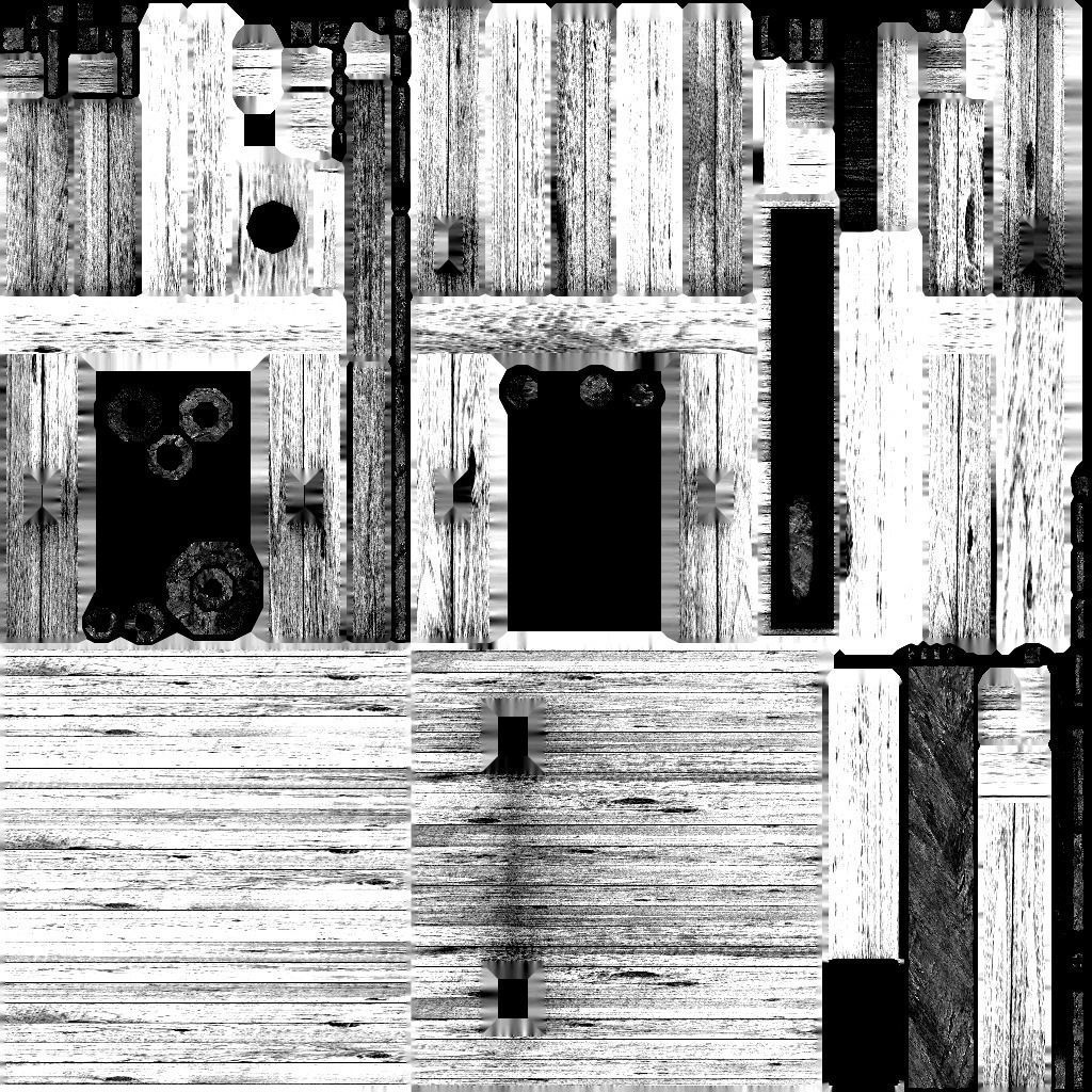 Workbench with Vises Low-poly 3D model_9