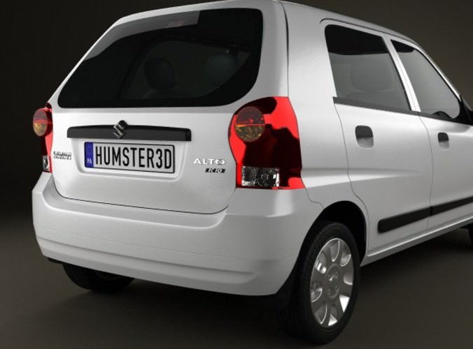 Suzuki Maruti Alto K10 2012 3D Model .max .obj .3ds .fbx .c4d .lwo .lw