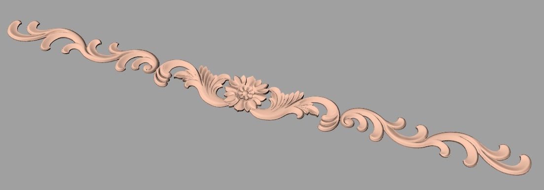 3D carved model furniture 3D design used for artcam aspire E807 3D model_1