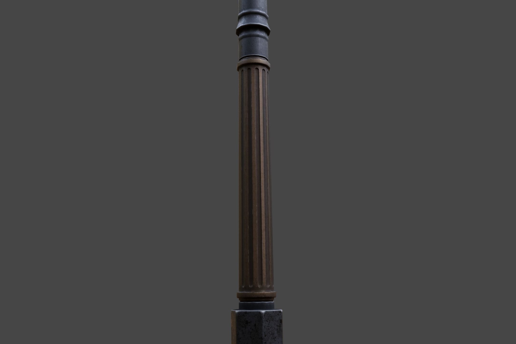 Street Lamp Low-Poly 3d model Low-poly 3D model_8