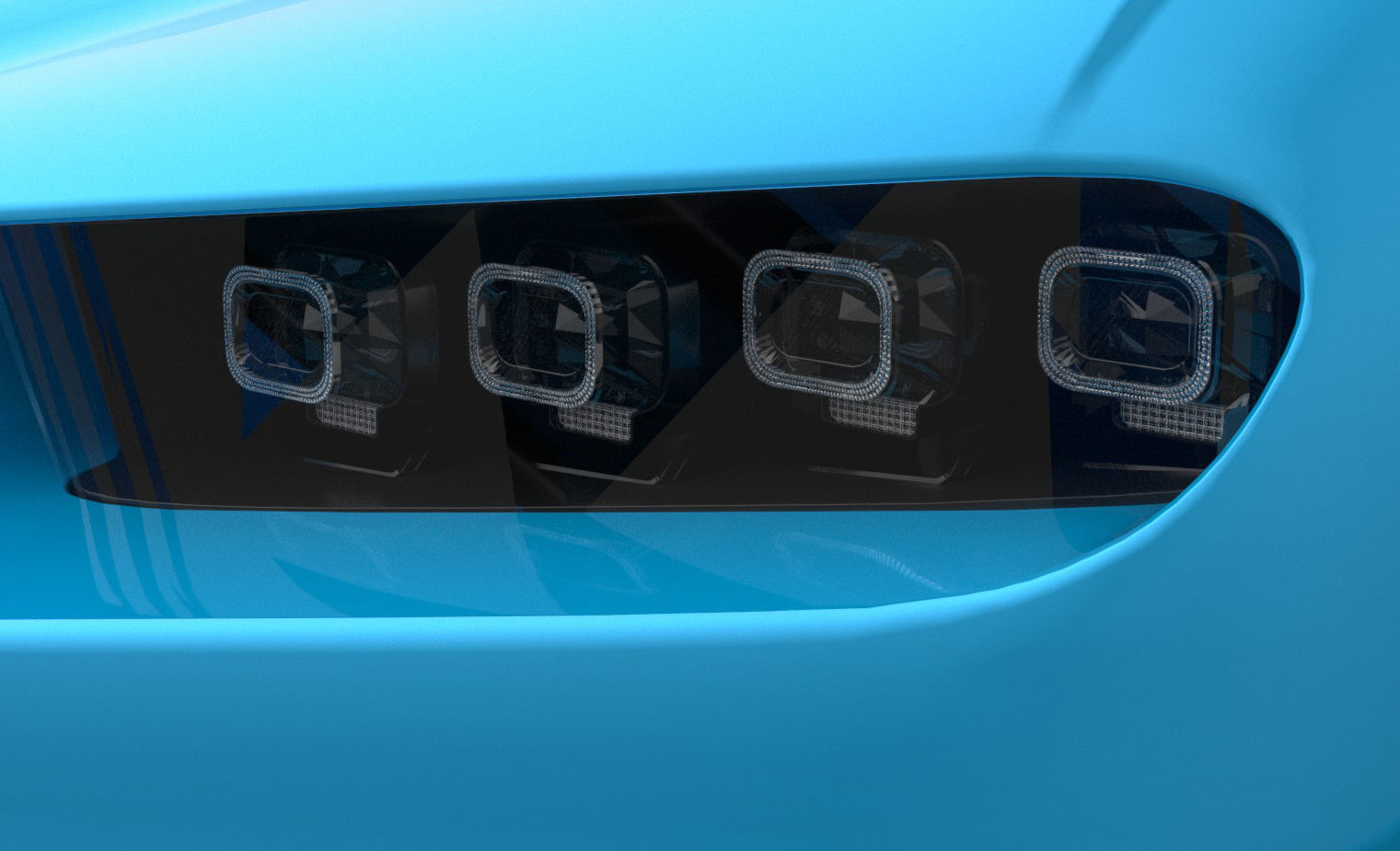 Bugatti Chiron Pack for Unity Low-poly 3D model_10