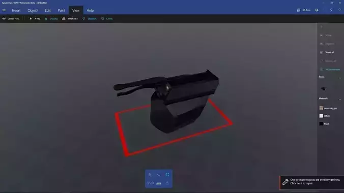 homecoming web shooting 3D model