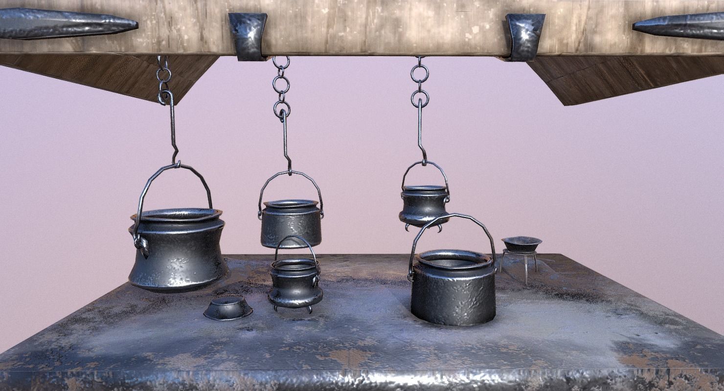 Classic Stove - The Marquis Collection Low-poly 3D model_4