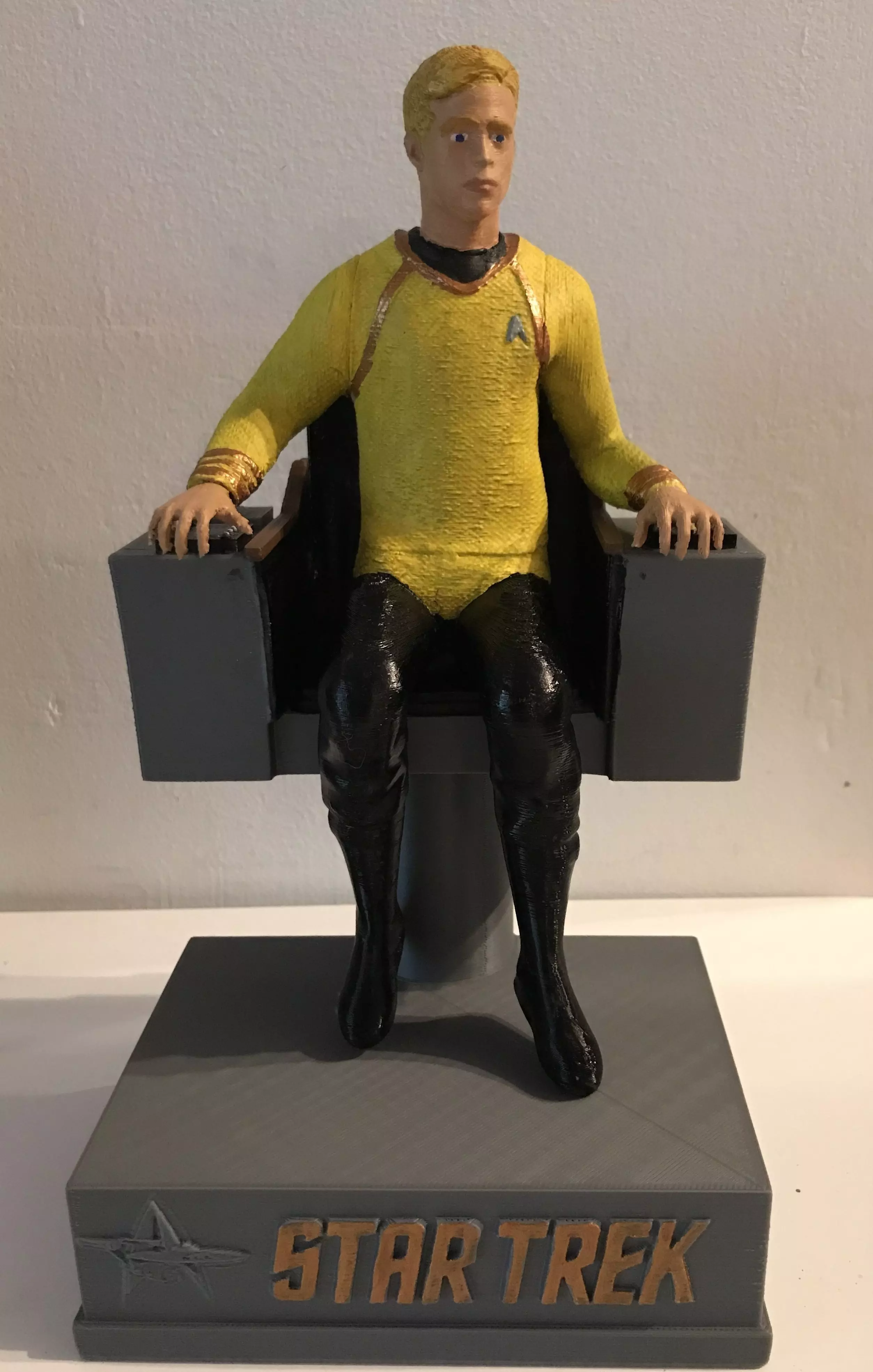 Kirk Star Trek 3d print part1 3D print model