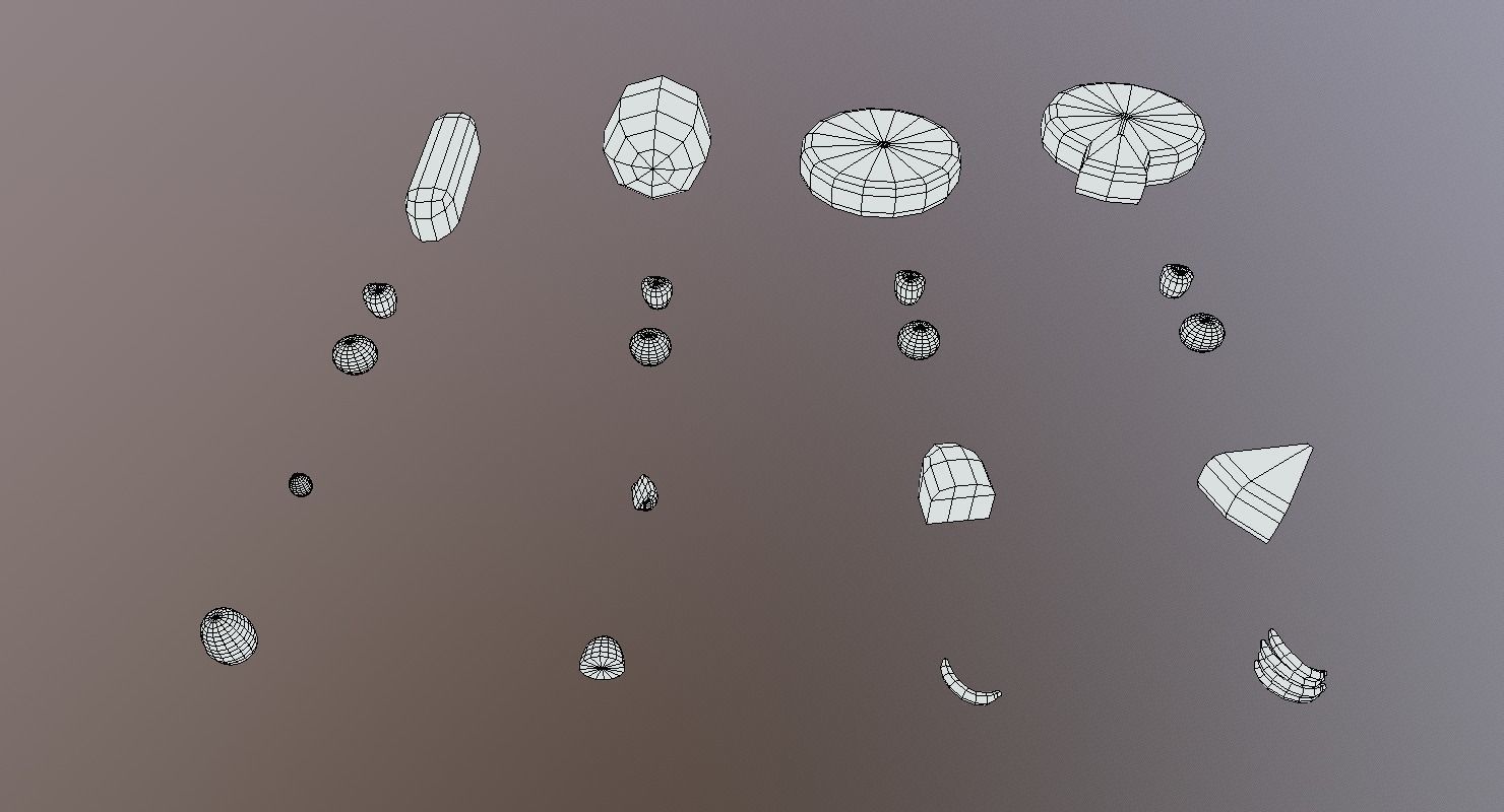 The Food Pack - The Marquis Collection Low-poly 3D model_4