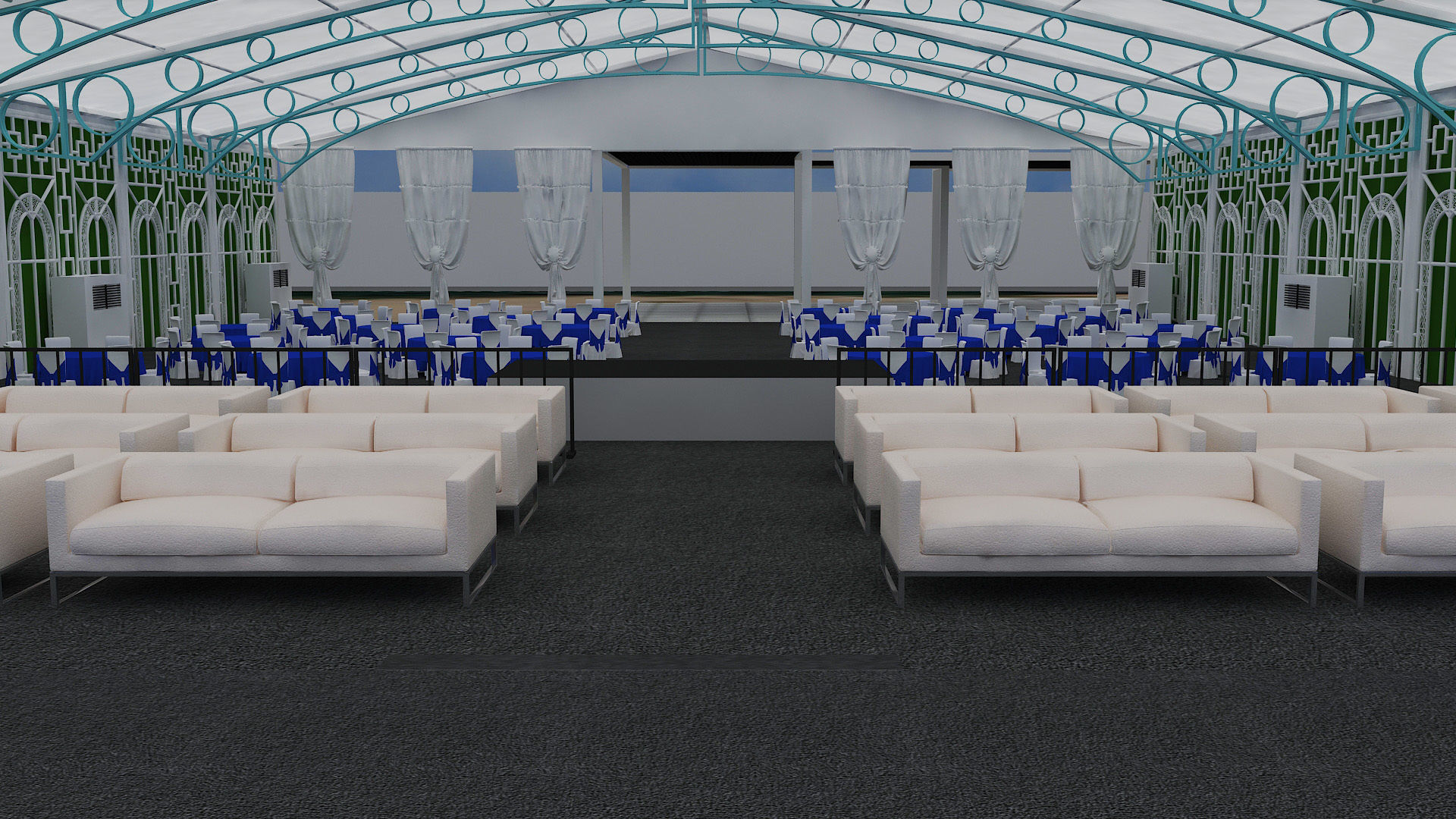 Exhibition Hanger 3d Model Design 3D model_1