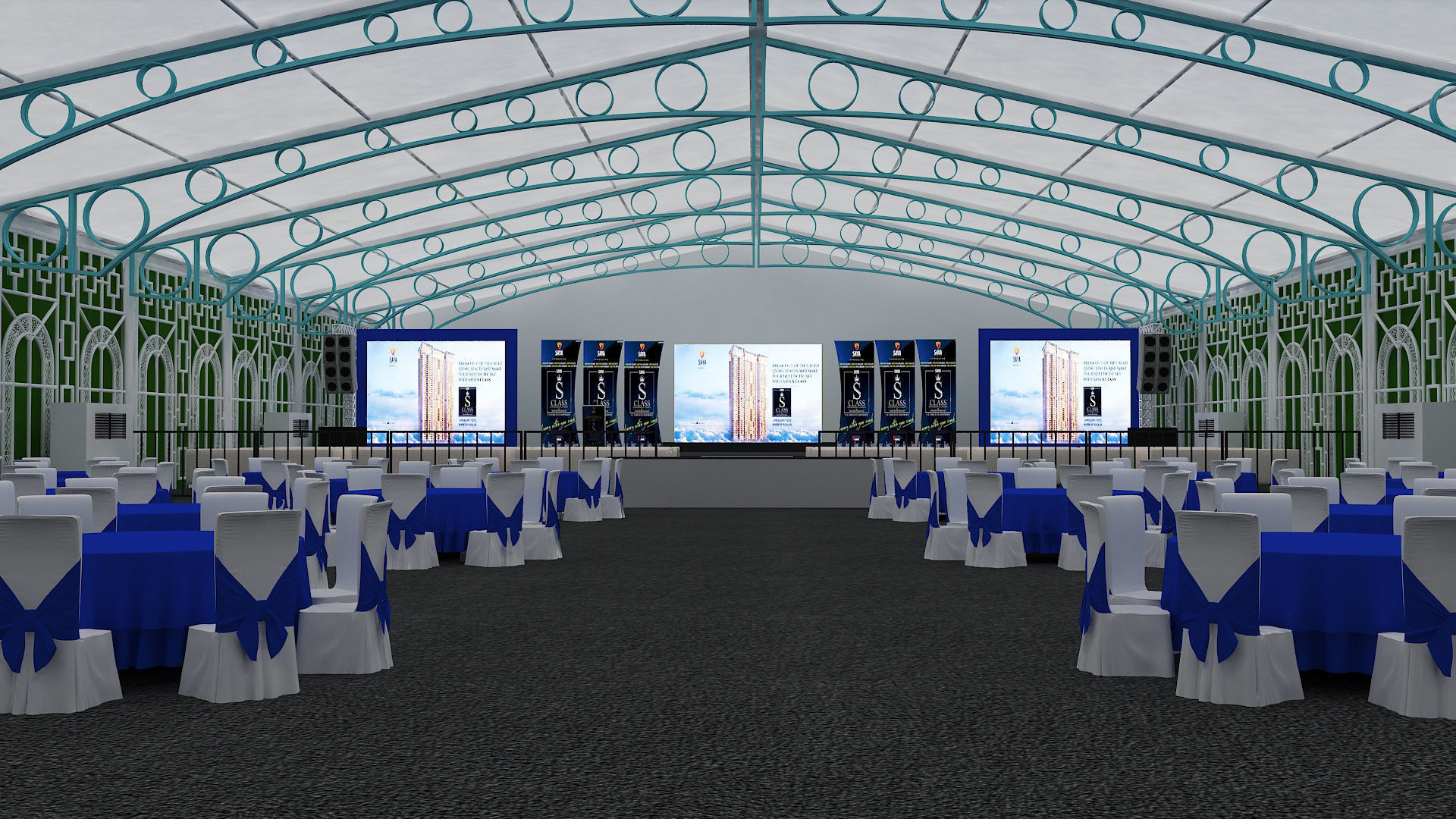 Exhibition Hanger 3d Model Design 3D model_3