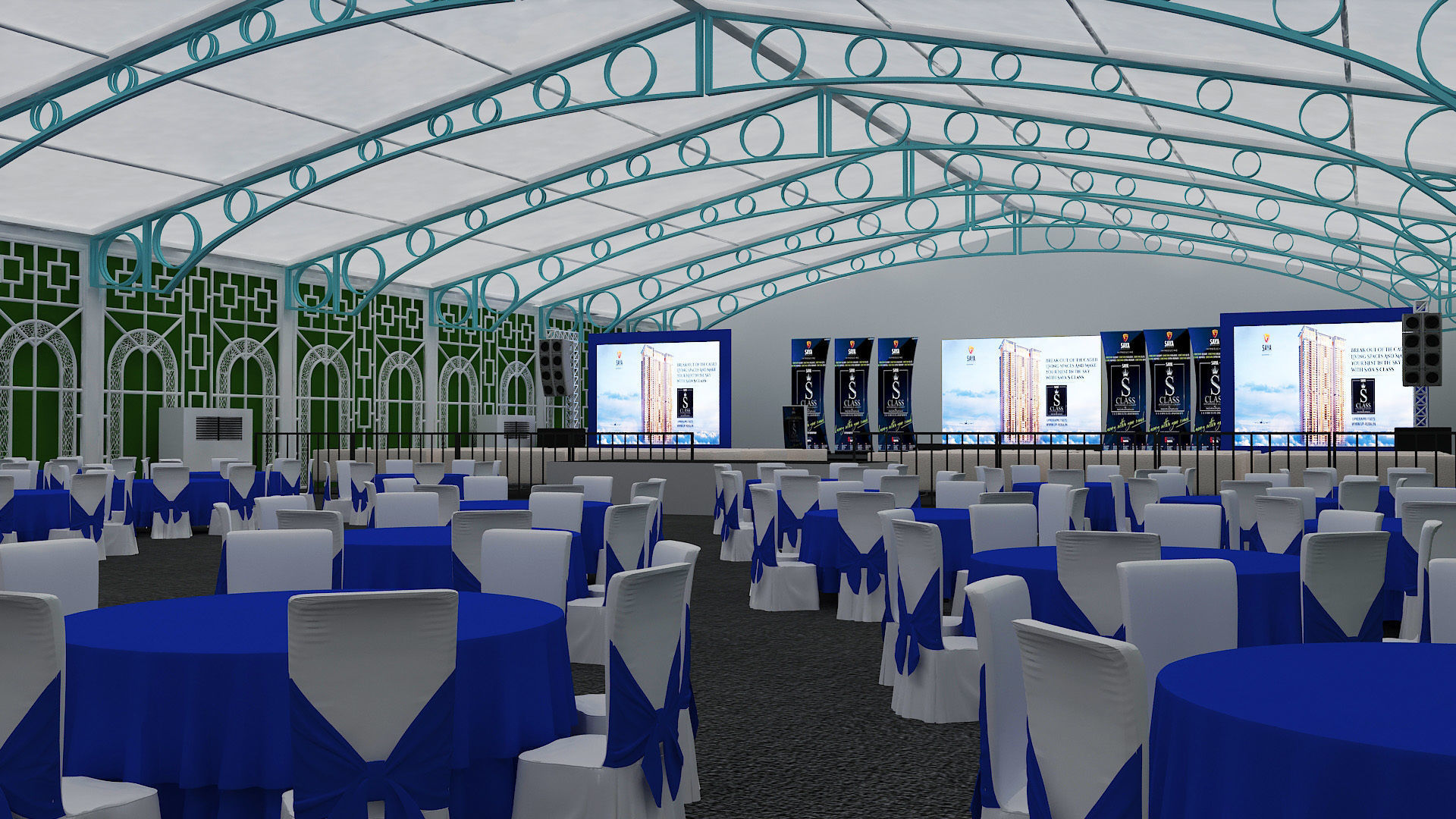 Exhibition Hanger 3d Model Design 3D model_2