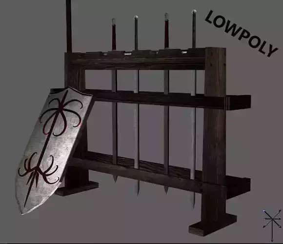 Lowpoly Medieval Weapon Pack