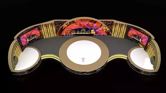 Stage Design 3d Model 3D model