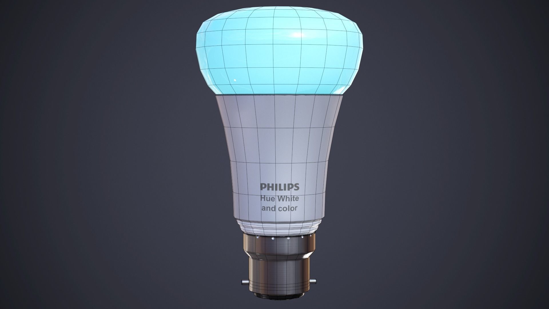 Philips Hue Led Low-poly 3D model