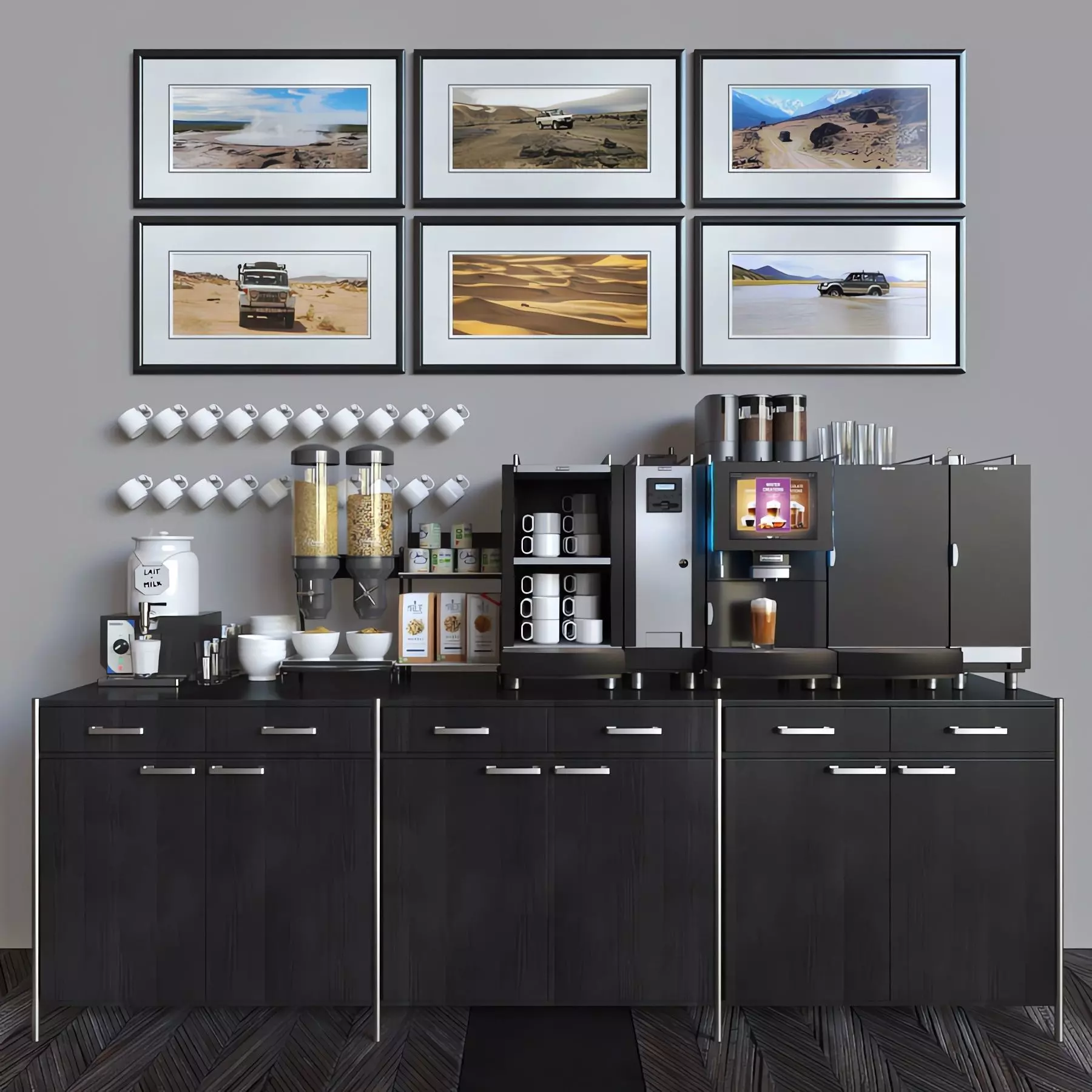 FRANKE FoamMaster 850 black and Casselin 3D model_0