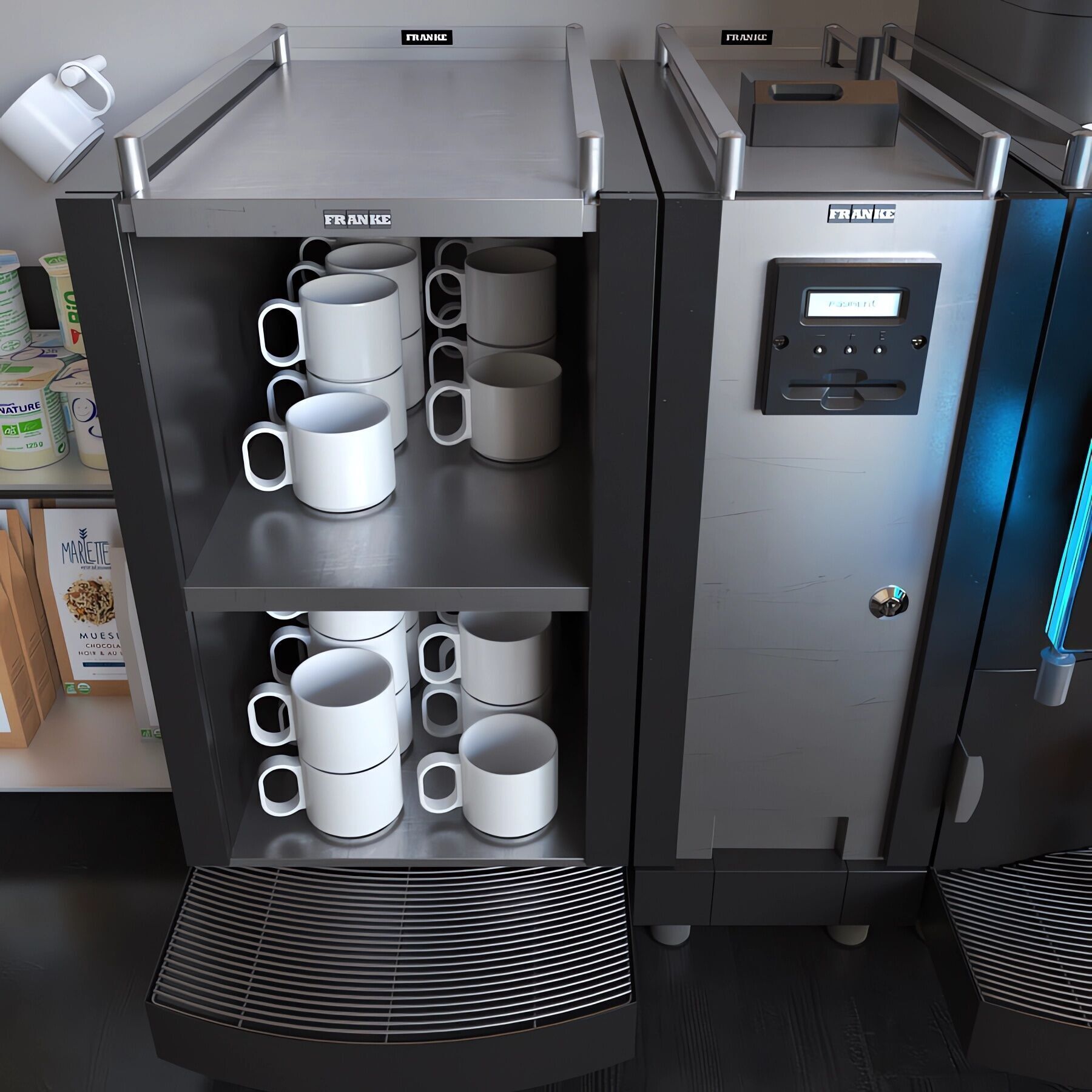 FRANKE FoamMaster 850 black and Casselin 3D model_3