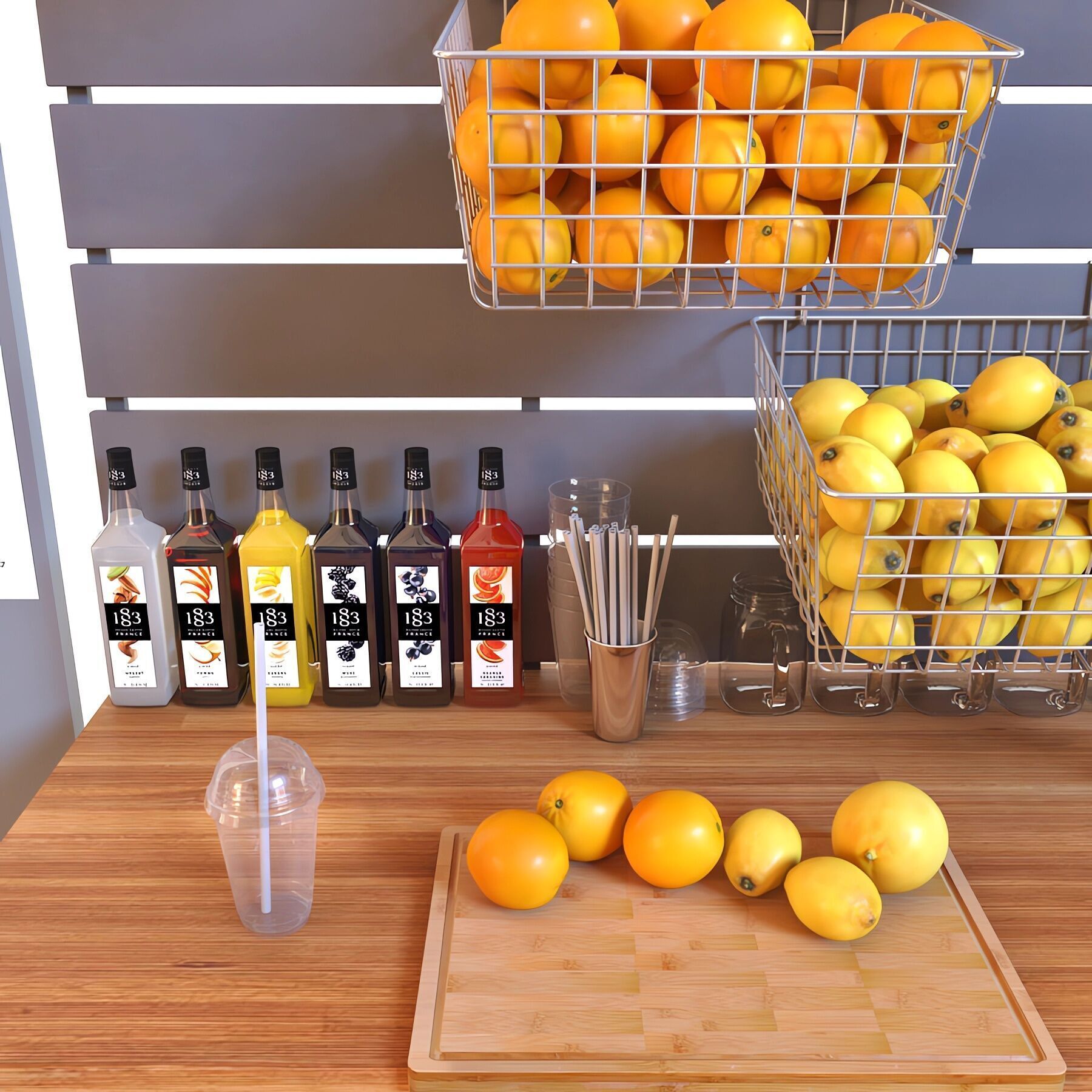 Juice Bar 03 3D model_2