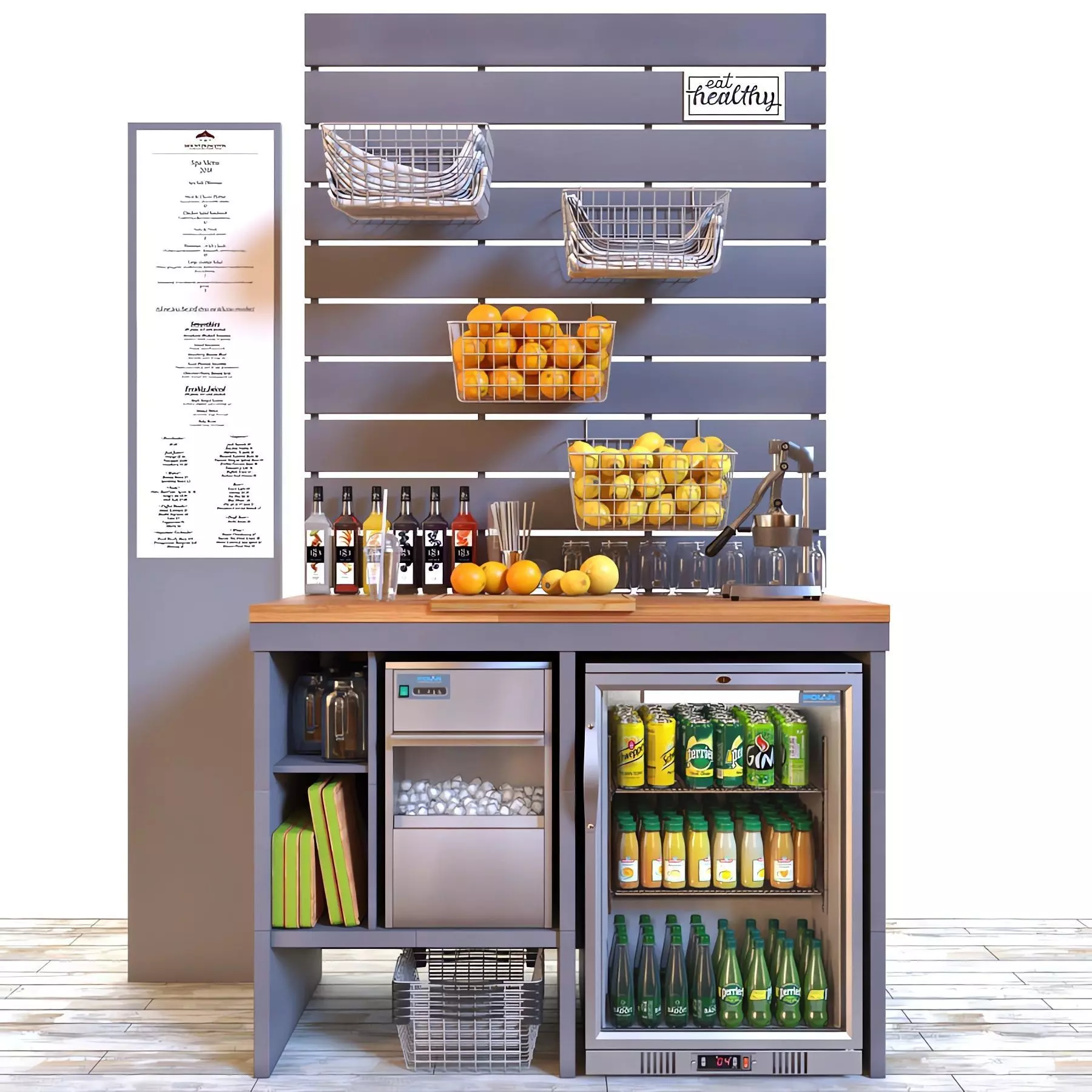 Juice Bar 03 3D model_0