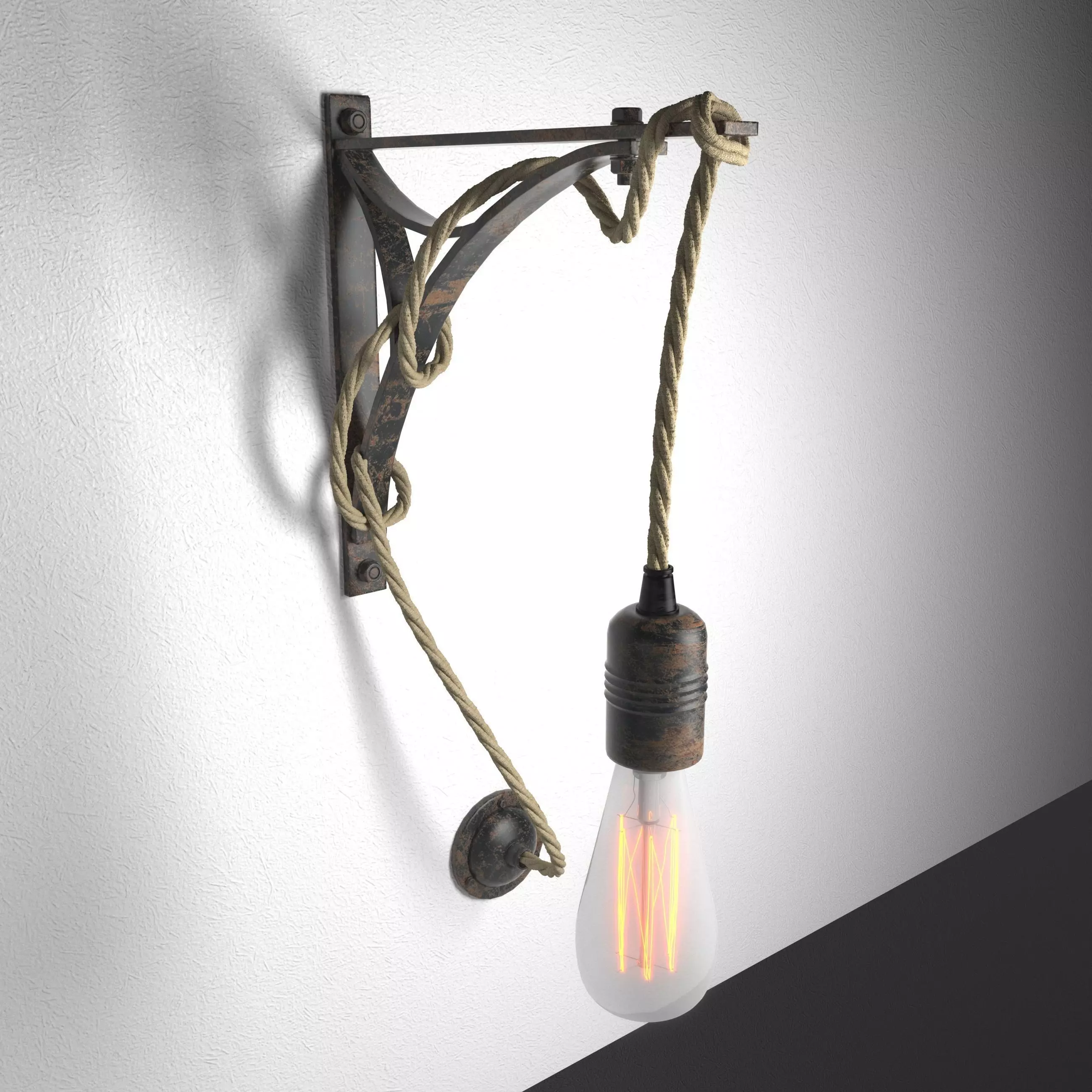 Exterior Interior Lamp 3D model_0