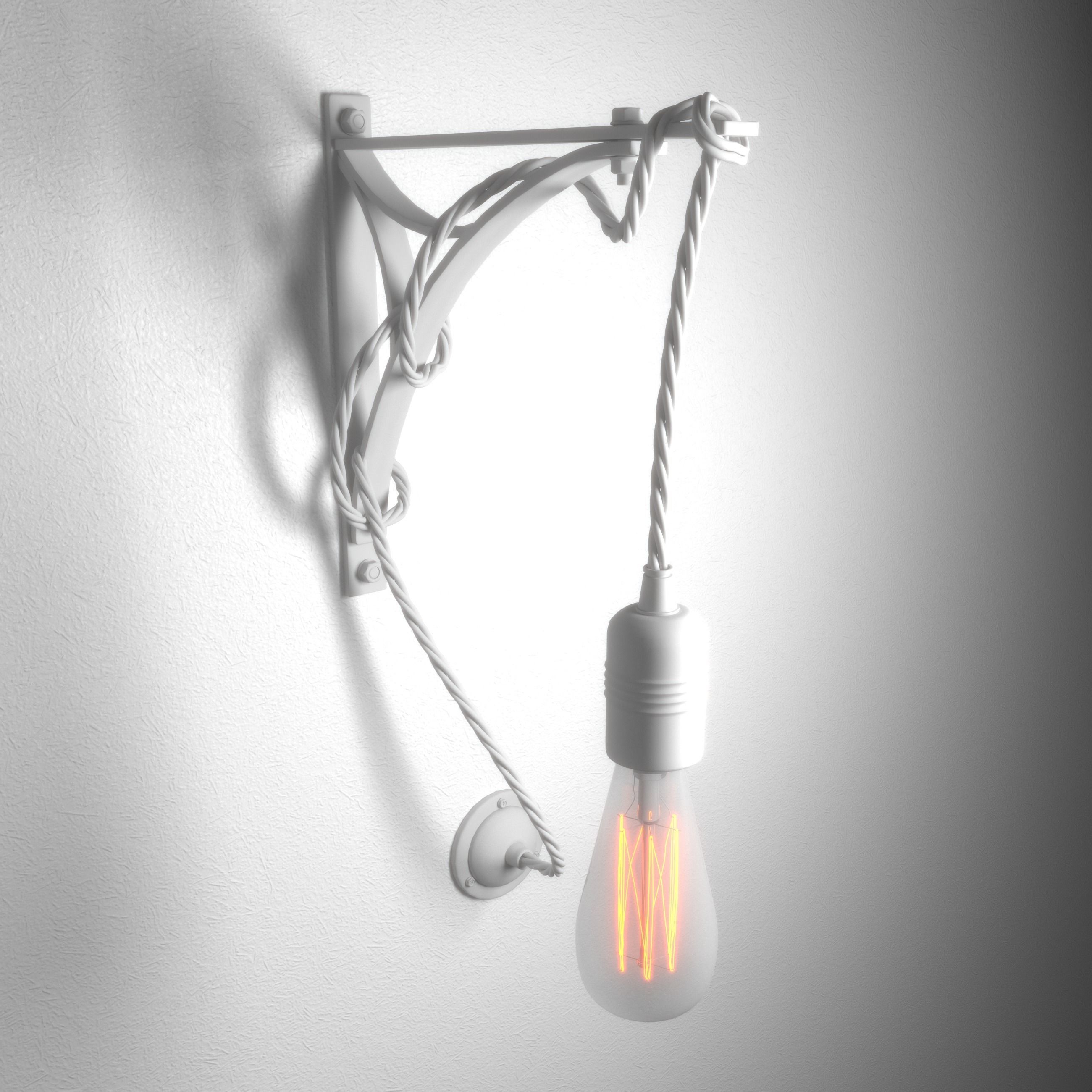 Exterior Interior Lamp 3D model_3
