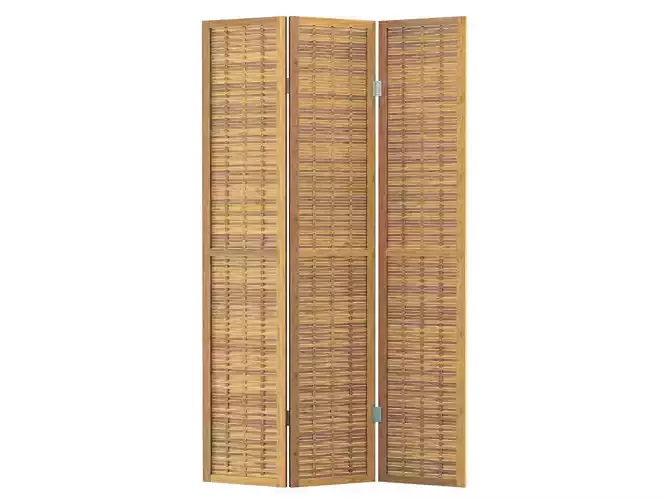 East Haven Bamboo Screen 3 Panel Room Divider BCMH2264
