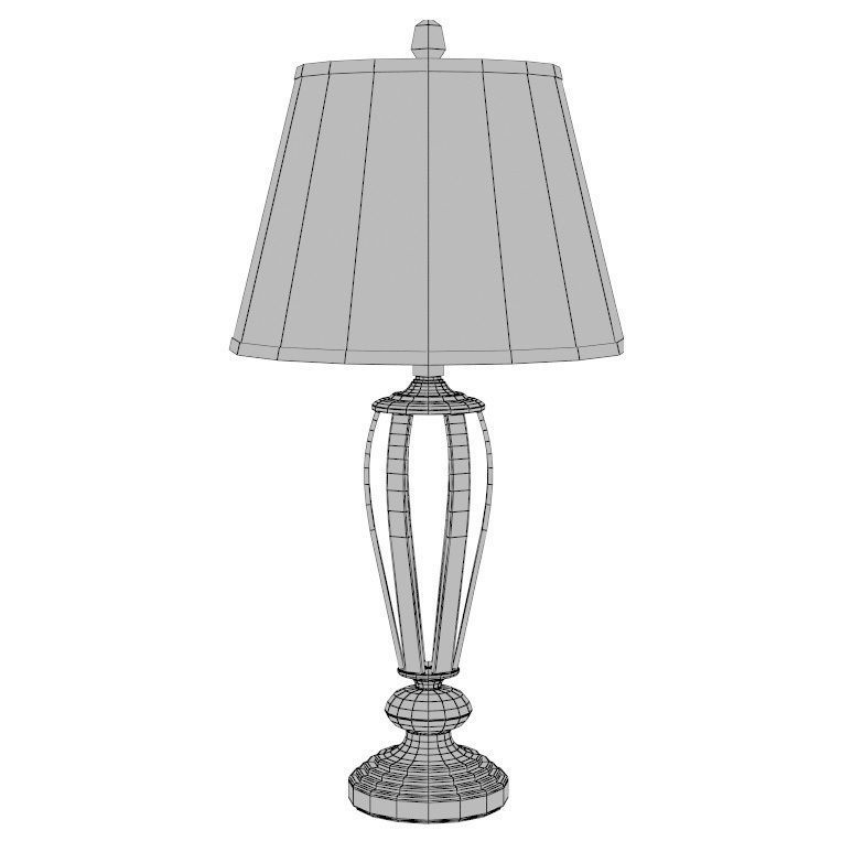 Gainseville Table Lamp THRE3013 3D model_1
