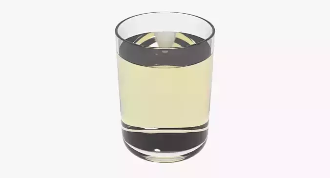 Glass With White Wine
