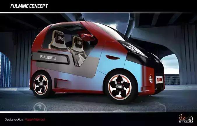 Fulmine Concept Free 3D model