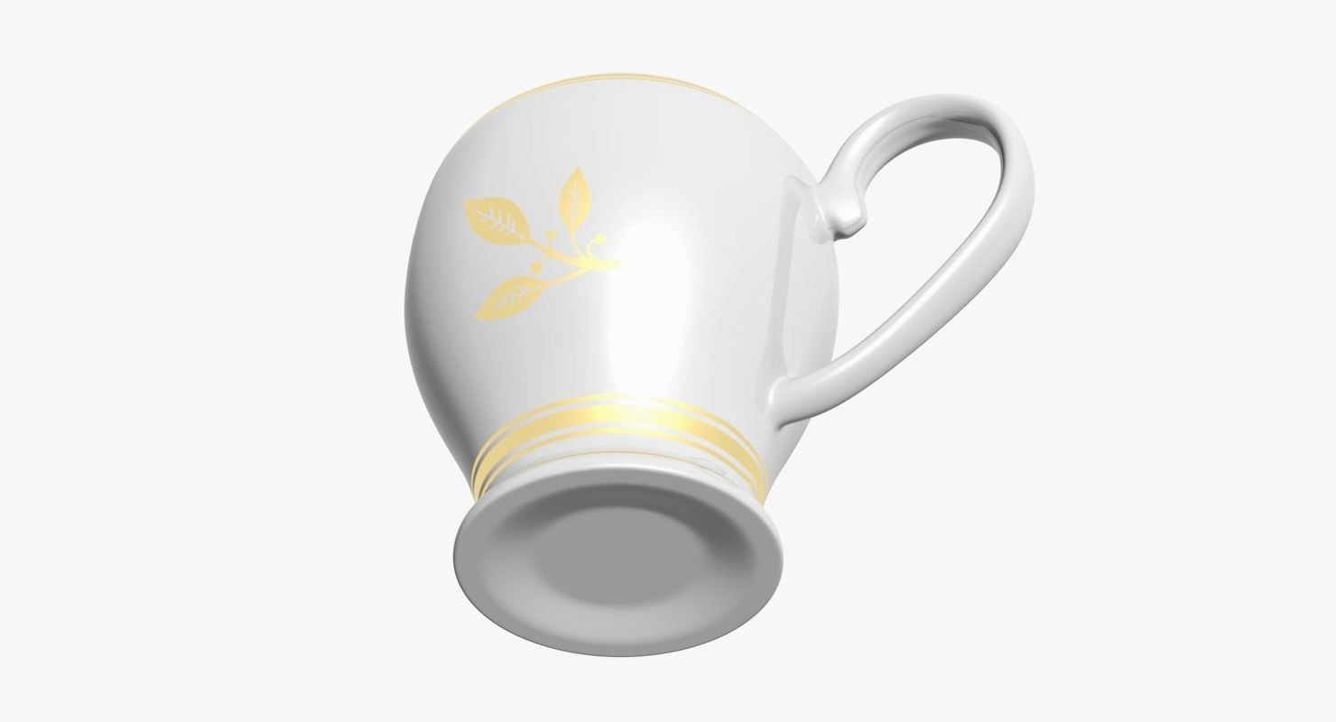 Milk Jug Low-poly 3D model_5