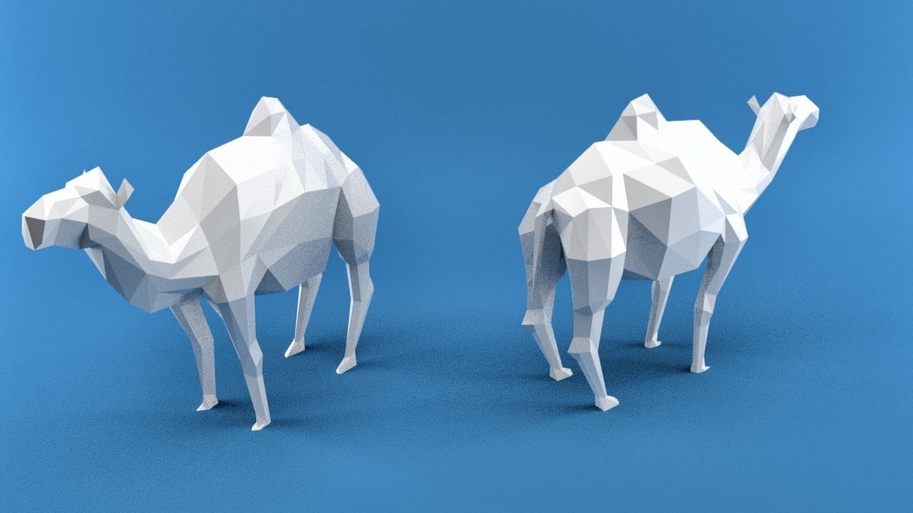 Low Poly Animals Africa Edition Low-poly 3D model_8
