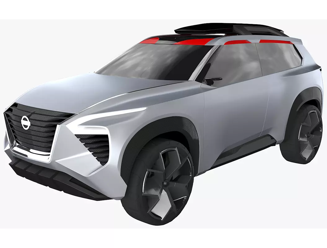 Nissan Xmotion Concept 3D model_0