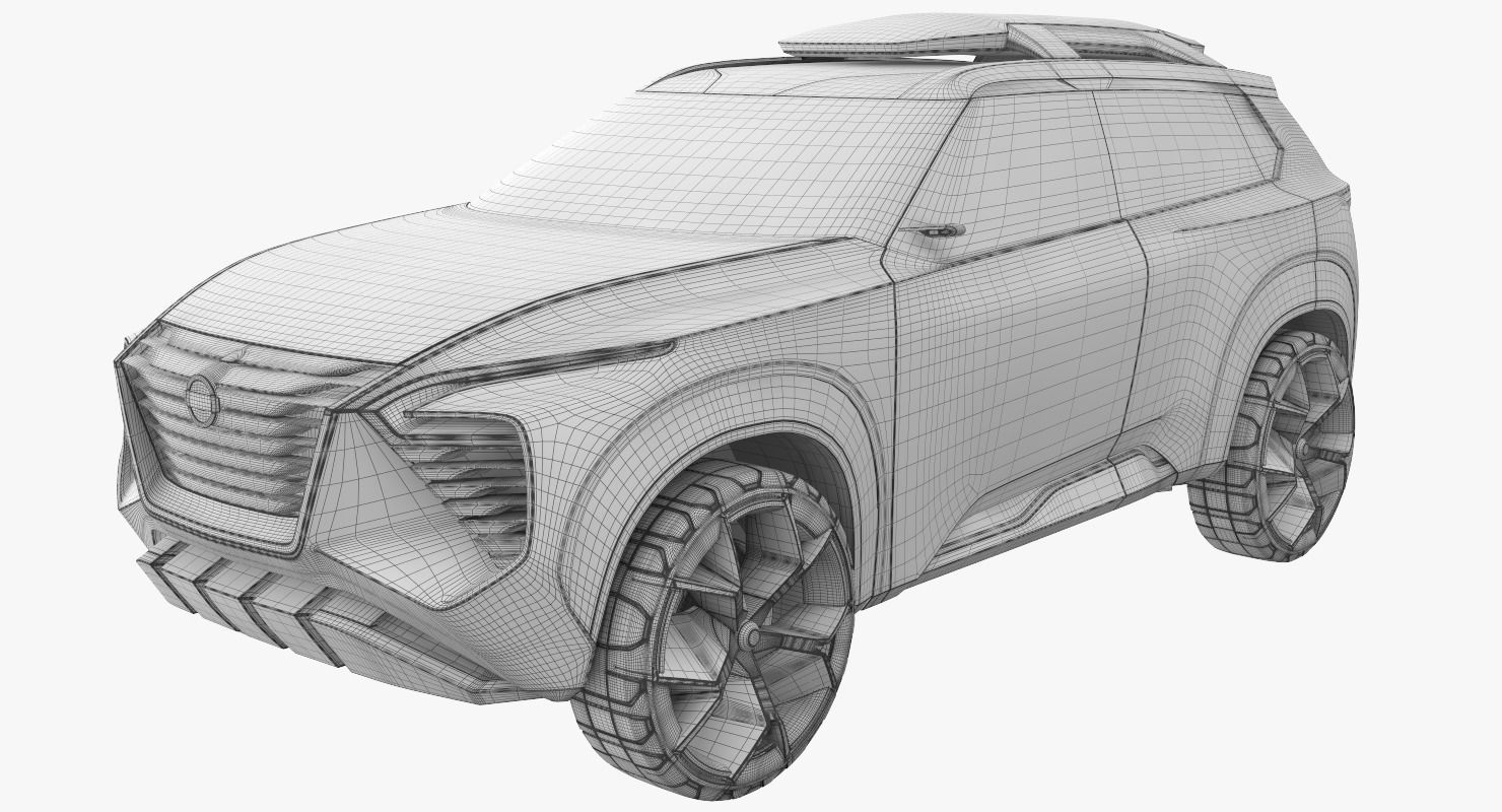 Nissan Xmotion Concept 3D model_10