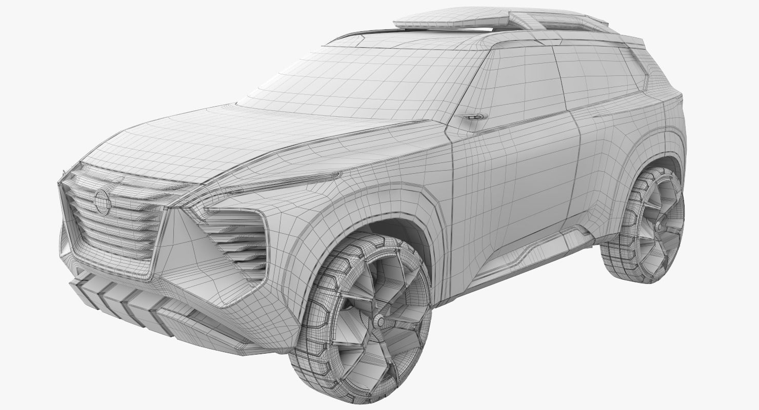 Nissan Xmotion Concept 3D model_9