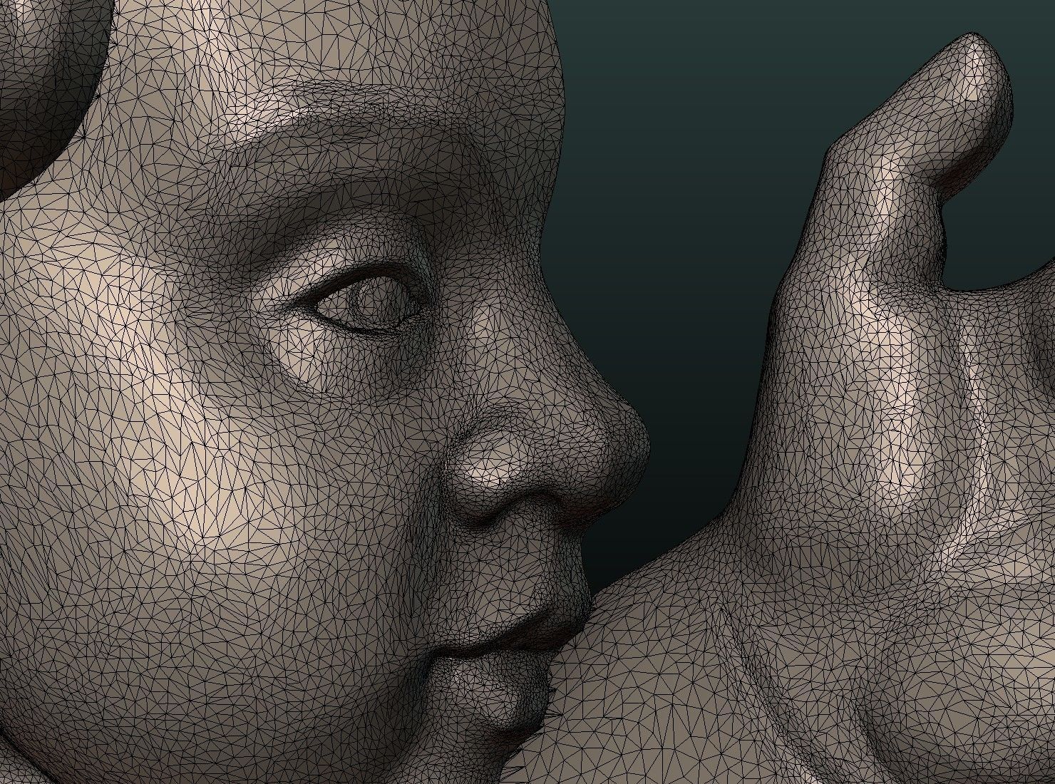 Print ready Cherub 3D print model_11