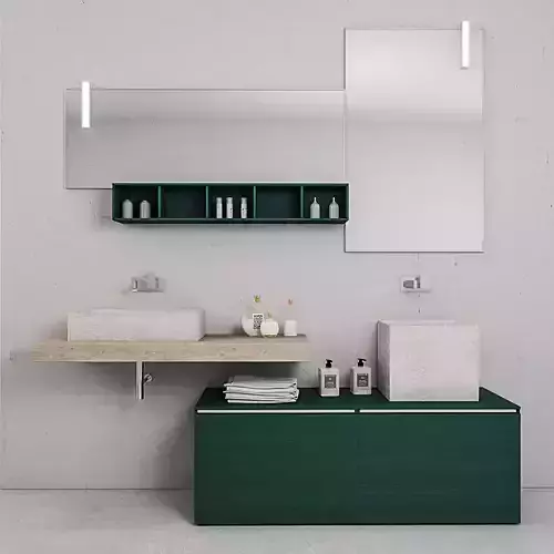 Bathroom furniture set La Fenice 