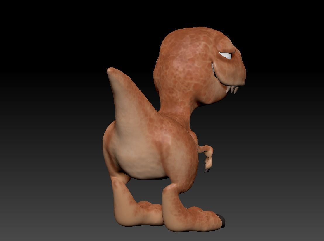 Velociraptor Dinosaur  3D model_3