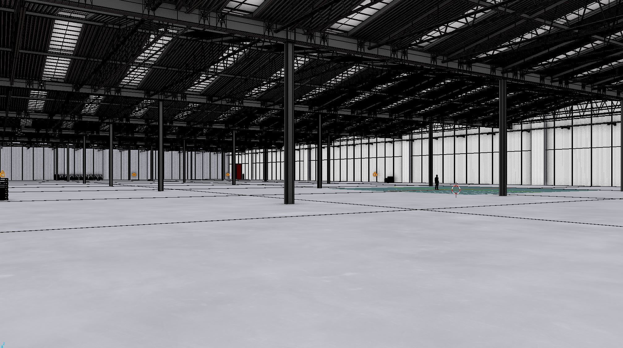 Warehouse Interior 8b Low-poly 3D model_15