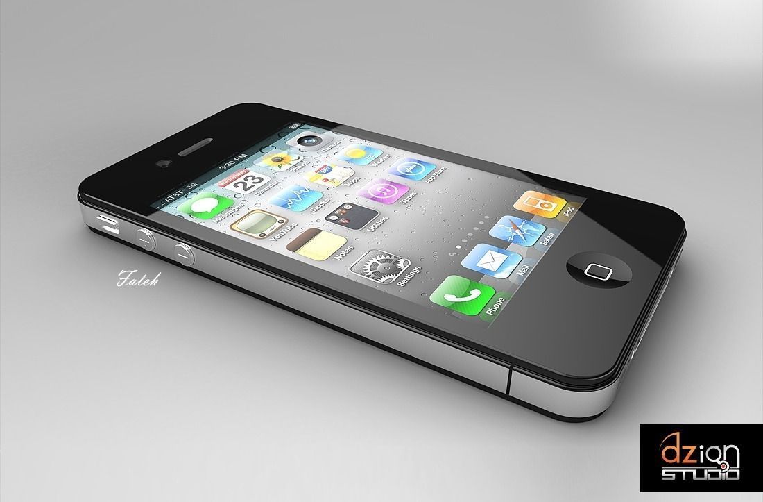 Iphone 4 - Free 3D model