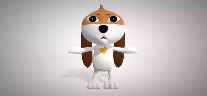 Cartoon dog