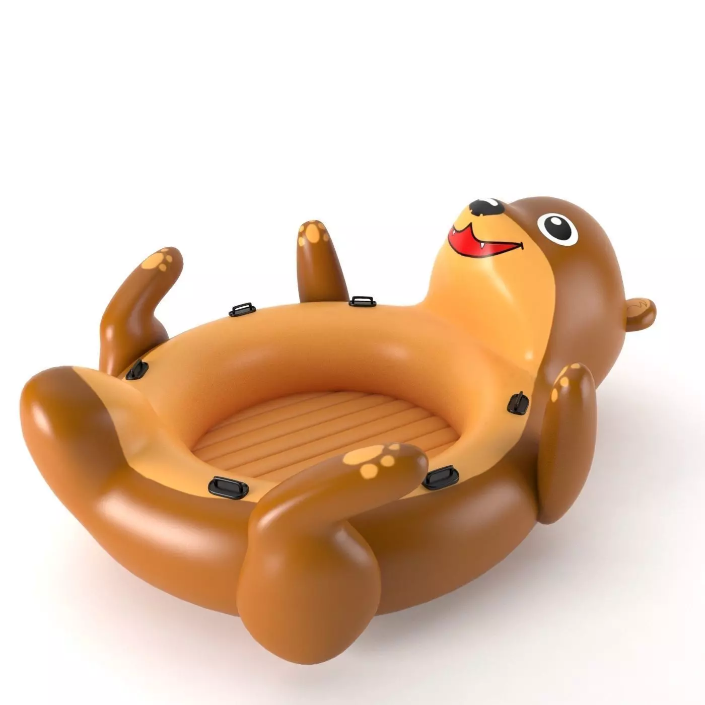 Inflatable Otter 01 3D model_0
