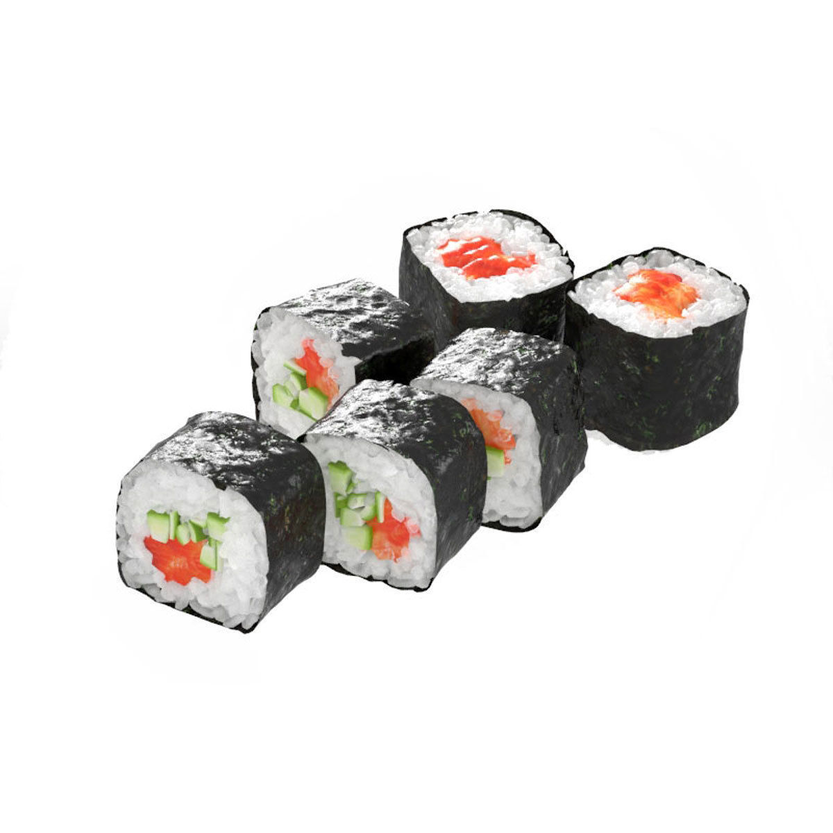 Sushi 3D model_1