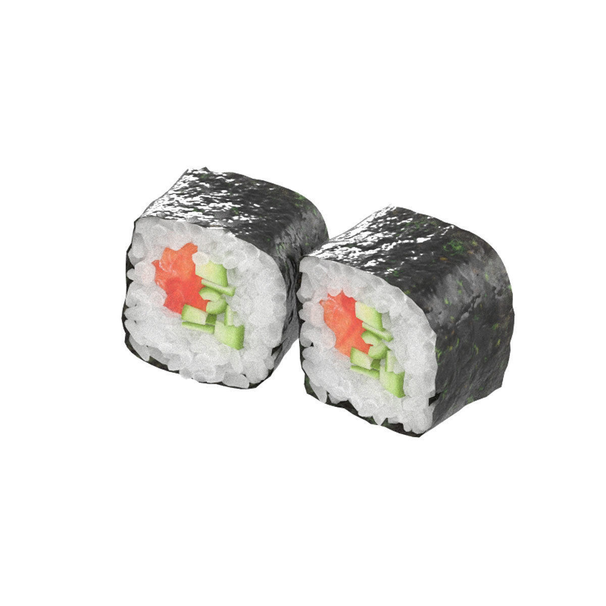 Sushi 3D model_2