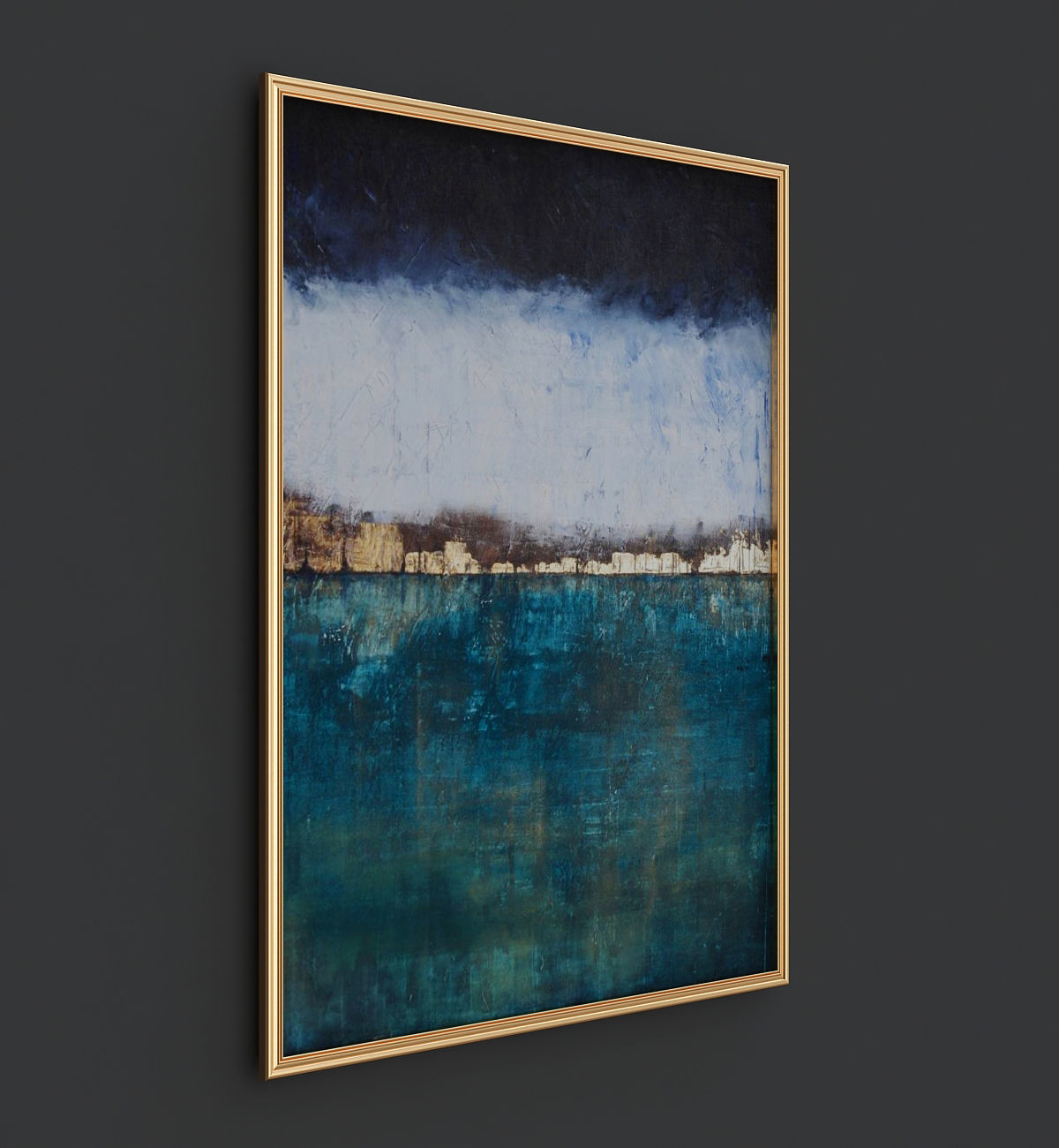 Impero Framed Painting Print 3D model_1