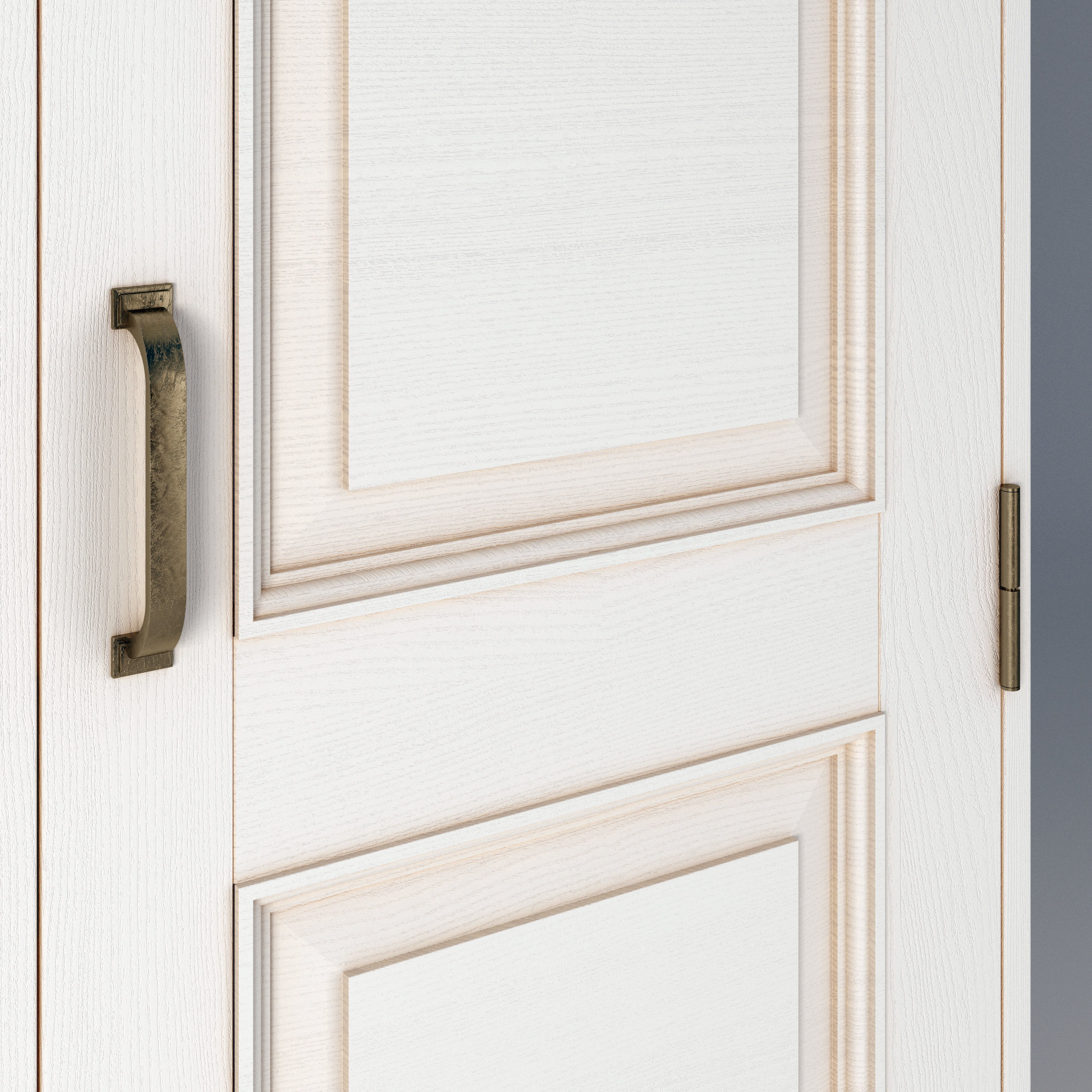 Folding door 3D model_4