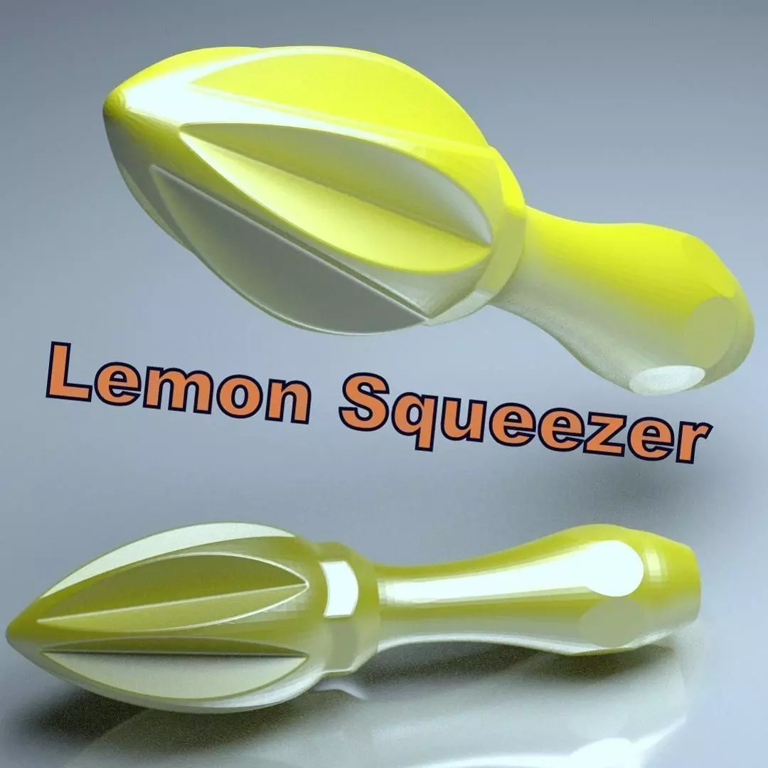 Lemon Squeezer 3D print model_0