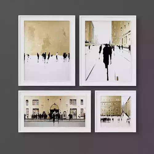 Set Arts Collection cityscape art