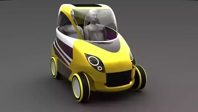 Electric car model