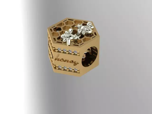 my honey charm ball  3D print model_0